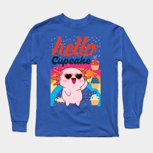 Hello Cupcake Long Sleeve T-Shirt